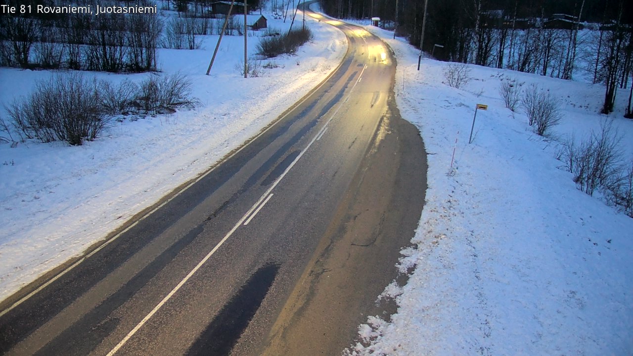 Kelikamerat Kuva Tie 81 Rovaniemi, Juotasniemi, Rovaniemi, Lappi