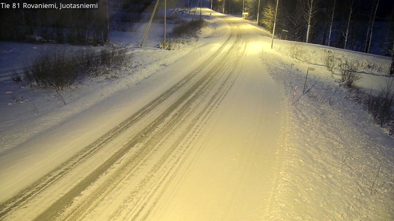 Kelikamerat Kuva Tie 81 Rovaniemi, Juotasniemi, Rovaniemi, Lappi