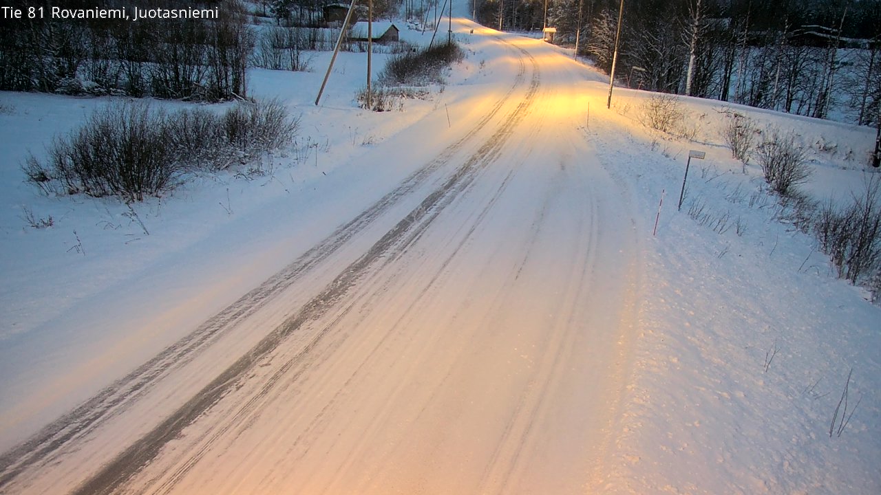 Kelikamerat Kuva Tie 81 Rovaniemi, Juotasniemi, Rovaniemi, Lappi