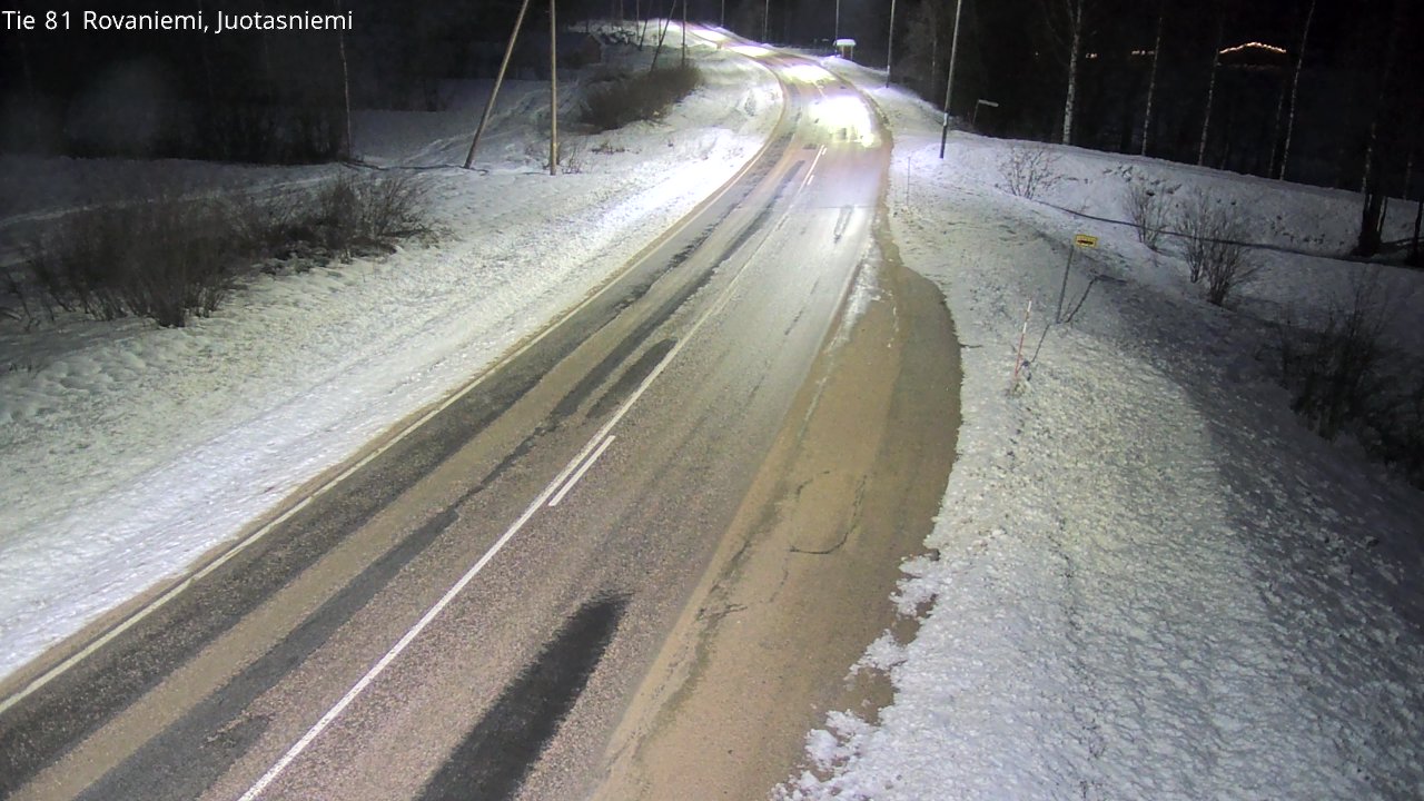 Kelikamerat Kuva Tie 81 Rovaniemi, Juotasniemi, Rovaniemi, Lappi