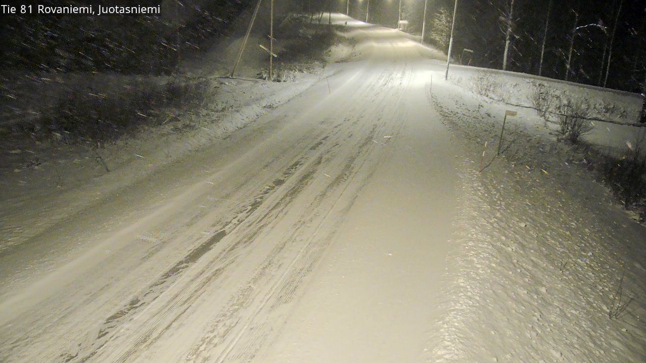 Kelikamerat Kuva Tie 81 Rovaniemi, Juotasniemi, Rovaniemi, Lappi