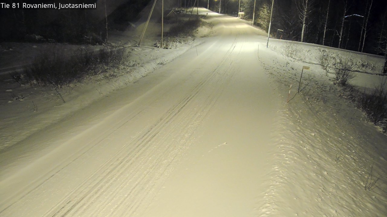 Kelikamerat Kuva Tie 81 Rovaniemi, Juotasniemi, Rovaniemi, Lappi