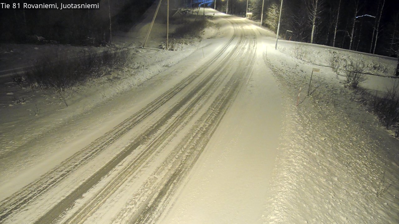 Kelikamerat Kuva Tie 81 Rovaniemi, Juotasniemi, Rovaniemi, Lappi