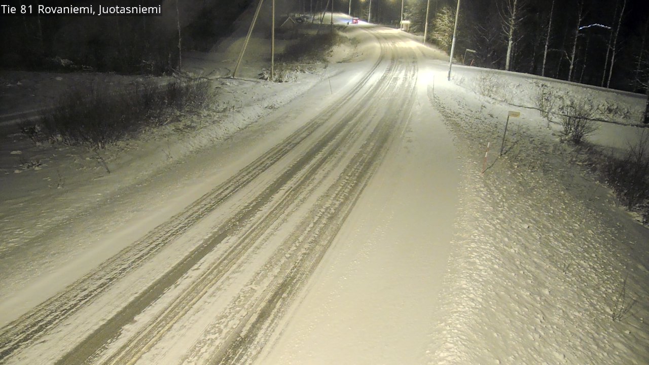 Kelikamerat Kuva Tie 81 Rovaniemi, Juotasniemi, Rovaniemi, Lappi