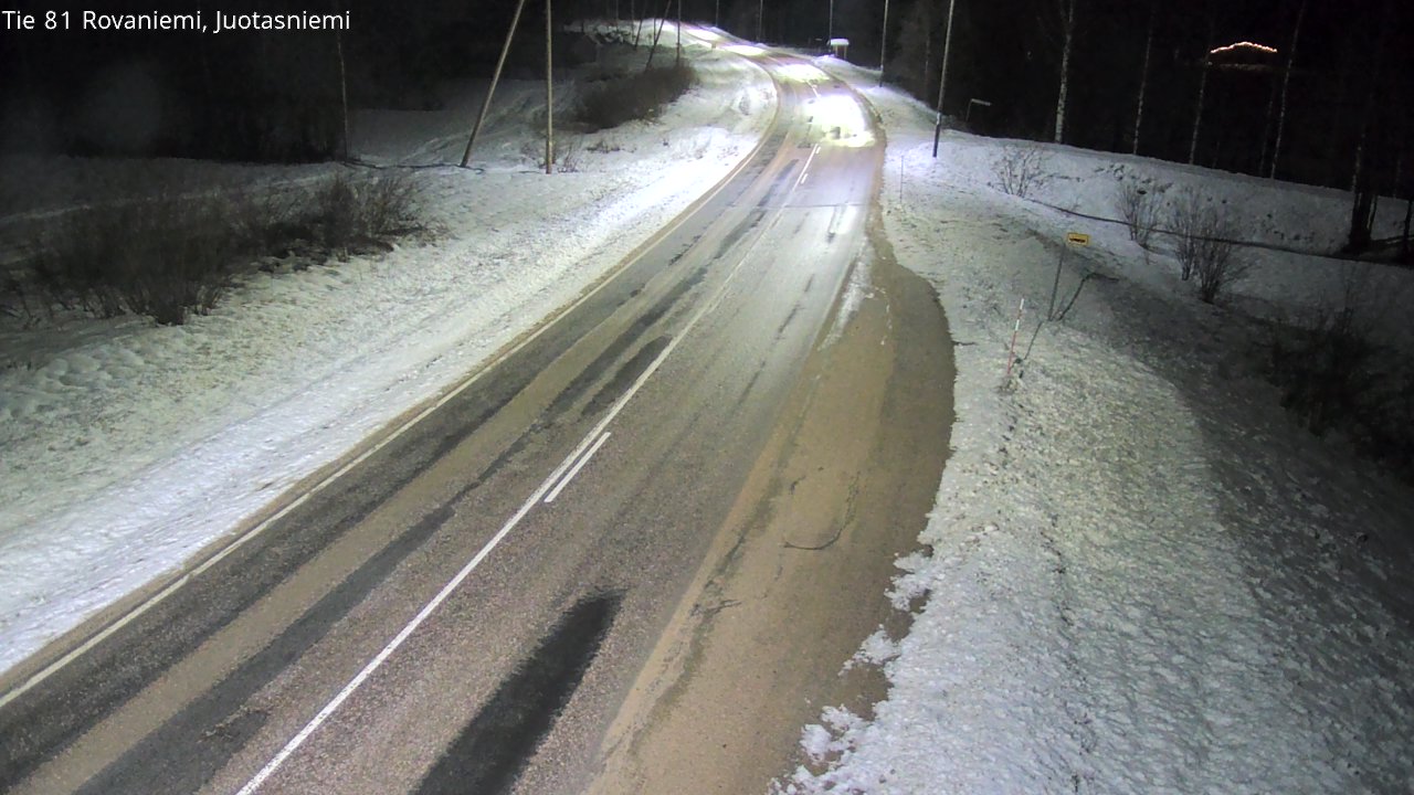 Kelikamerat Kuva Tie 81 Rovaniemi, Juotasniemi, Rovaniemi, Lappi