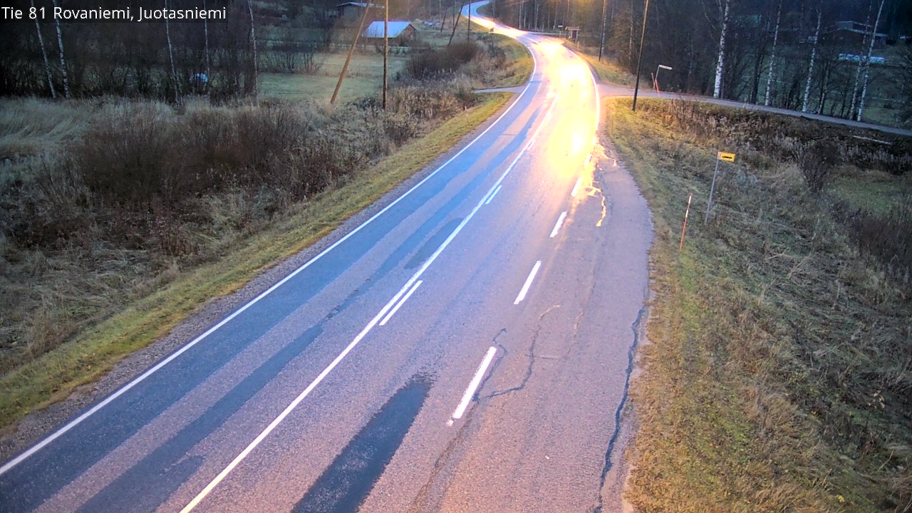 Kelikamerat Kuva Tie 81 Rovaniemi, Juotasniemi, Rovaniemi, Lappi
