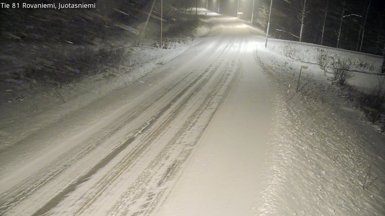 Kelikamerat Kuva Tie 81 Rovaniemi, Juotasniemi, Rovaniemi, Lappi