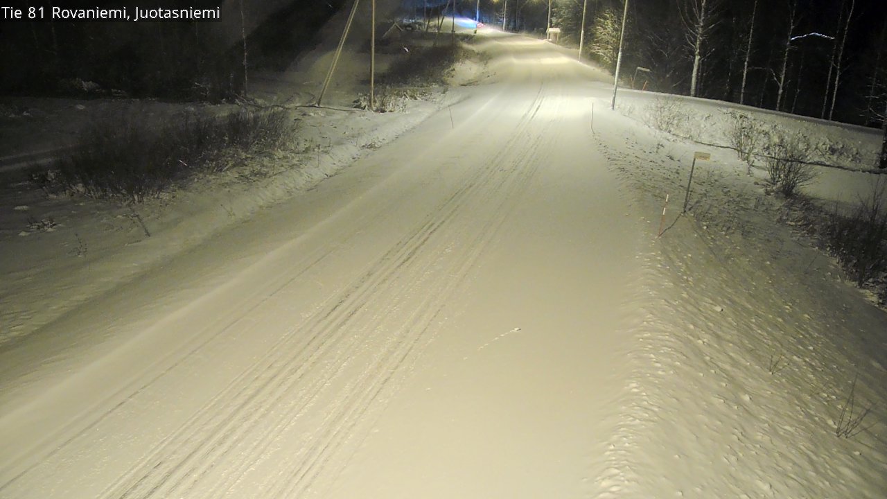 Kelikamerat Kuva Tie 81 Rovaniemi, Juotasniemi, Rovaniemi, Lappi