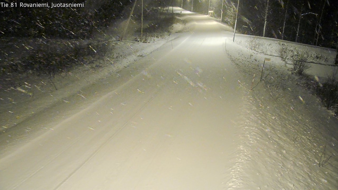 Kelikamerat Kuva Tie 81 Rovaniemi, Juotasniemi, Rovaniemi, Lappi