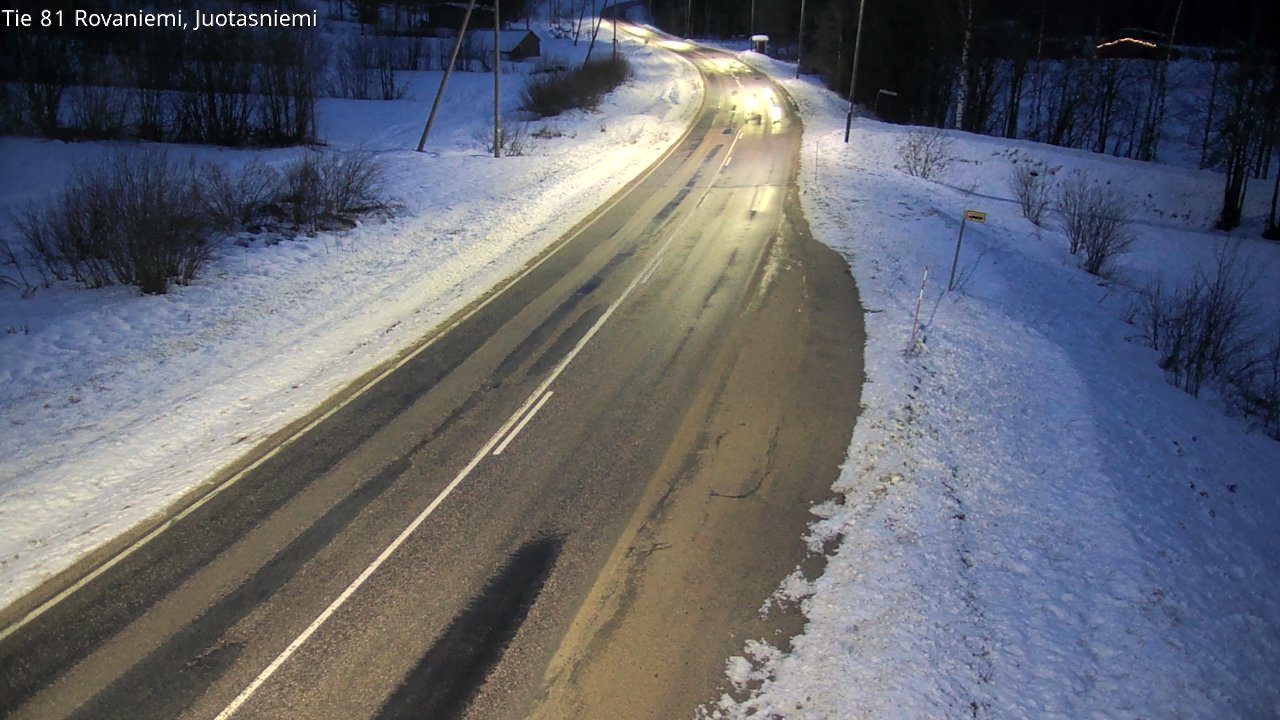 Kelikamerat Kuva Tie 81 Rovaniemi, Juotasniemi, Rovaniemi, Lappi