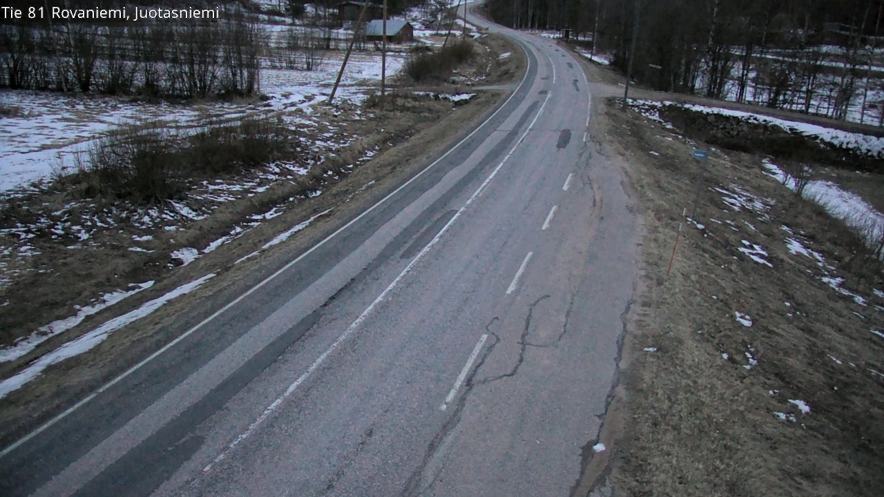 Kelikamerat Kuva Tie 81 Rovaniemi, Juotasniemi, Rovaniemi, Lappi