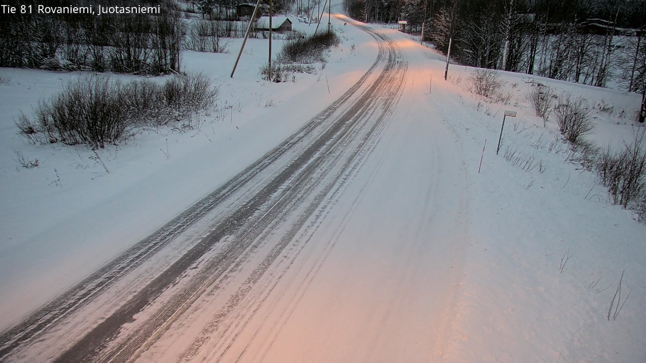 Kelikamerat Kuva Tie 81 Rovaniemi, Juotasniemi, Rovaniemi, Lappi