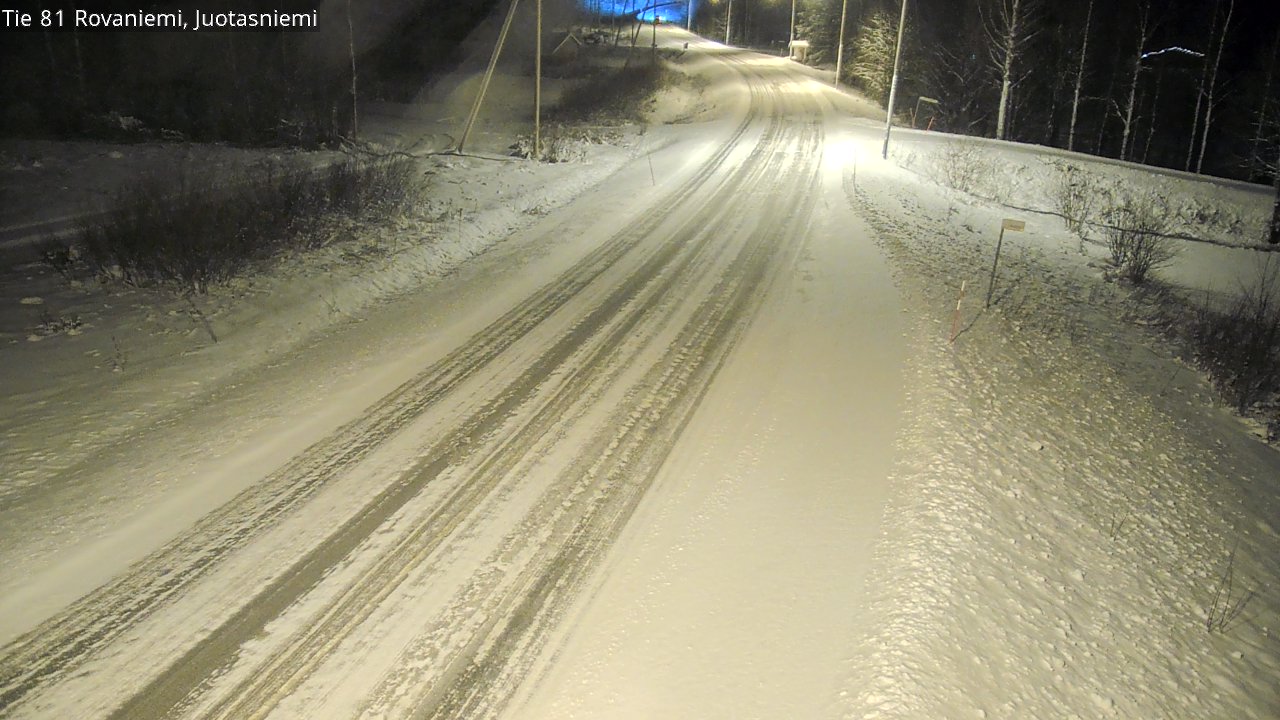 Kelikamerat Kuva Tie 81 Rovaniemi, Juotasniemi, Rovaniemi, Lappi