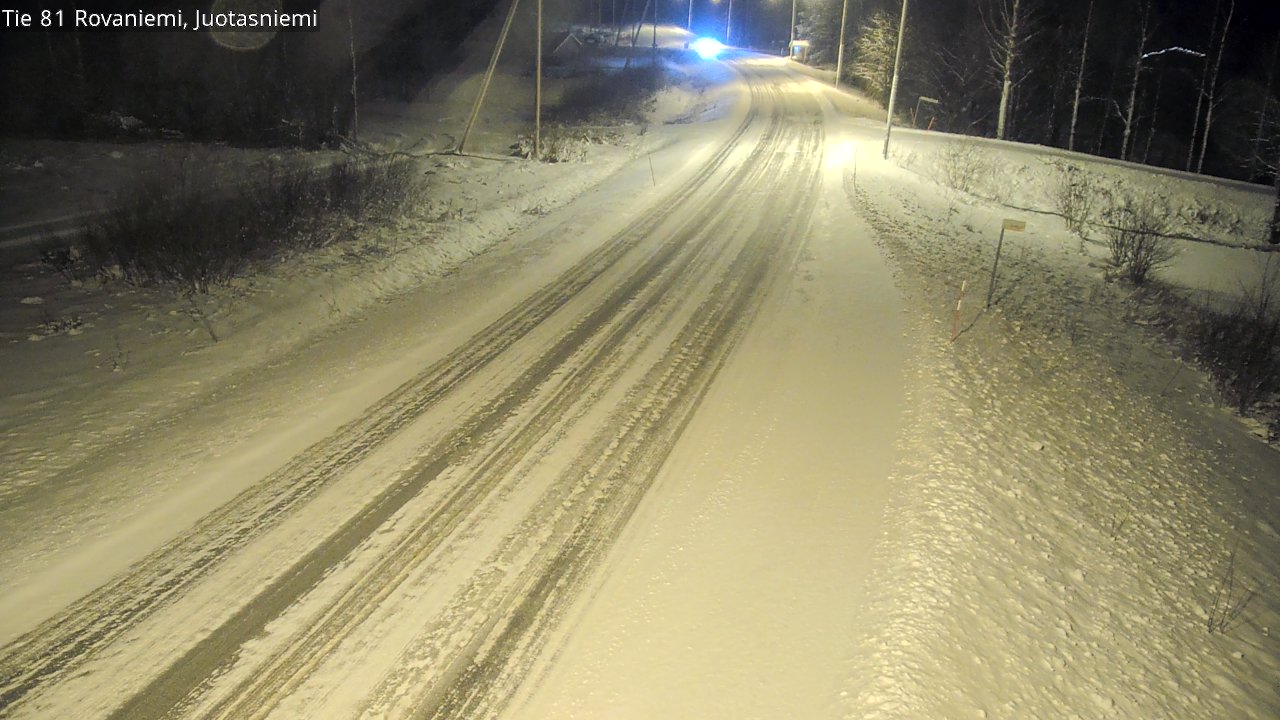 Kelikamerat Kuva Tie 81 Rovaniemi, Juotasniemi, Rovaniemi, Lappi