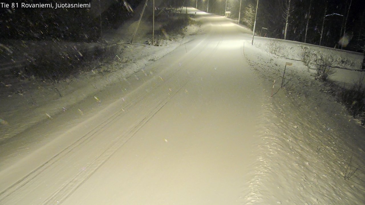 Kelikamerat Kuva Tie 81 Rovaniemi, Juotasniemi, Rovaniemi, Lappi