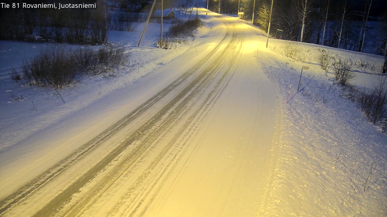 Kelikamerat Kuva Tie 81 Rovaniemi, Juotasniemi, Rovaniemi, Lappi