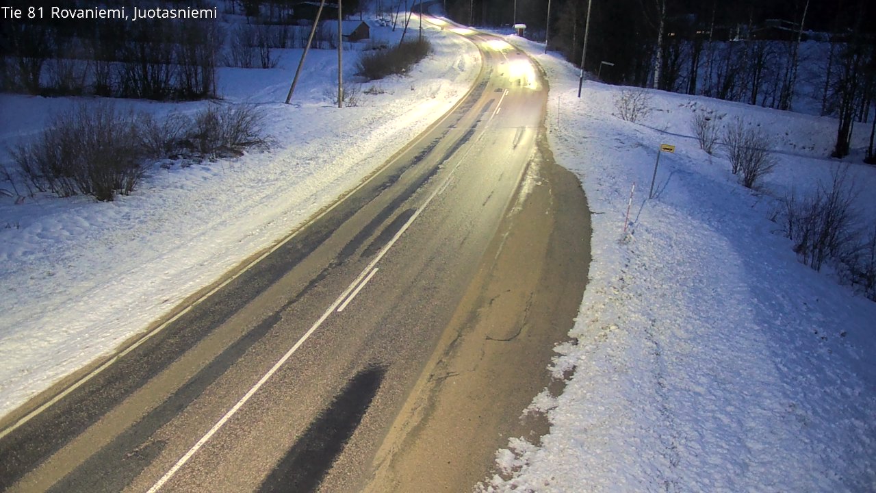 Kelikamerat Kuva Tie 81 Rovaniemi, Juotasniemi, Rovaniemi, Lappi