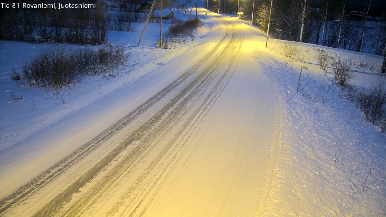 Kelikamerat Kuva Tie 81 Rovaniemi, Juotasniemi, Rovaniemi, Lappi