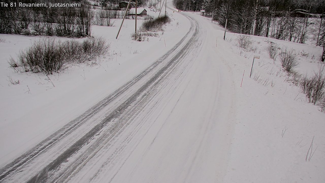 Kelikamerat Kuva Tie 81 Rovaniemi, Juotasniemi, Rovaniemi, Lappi