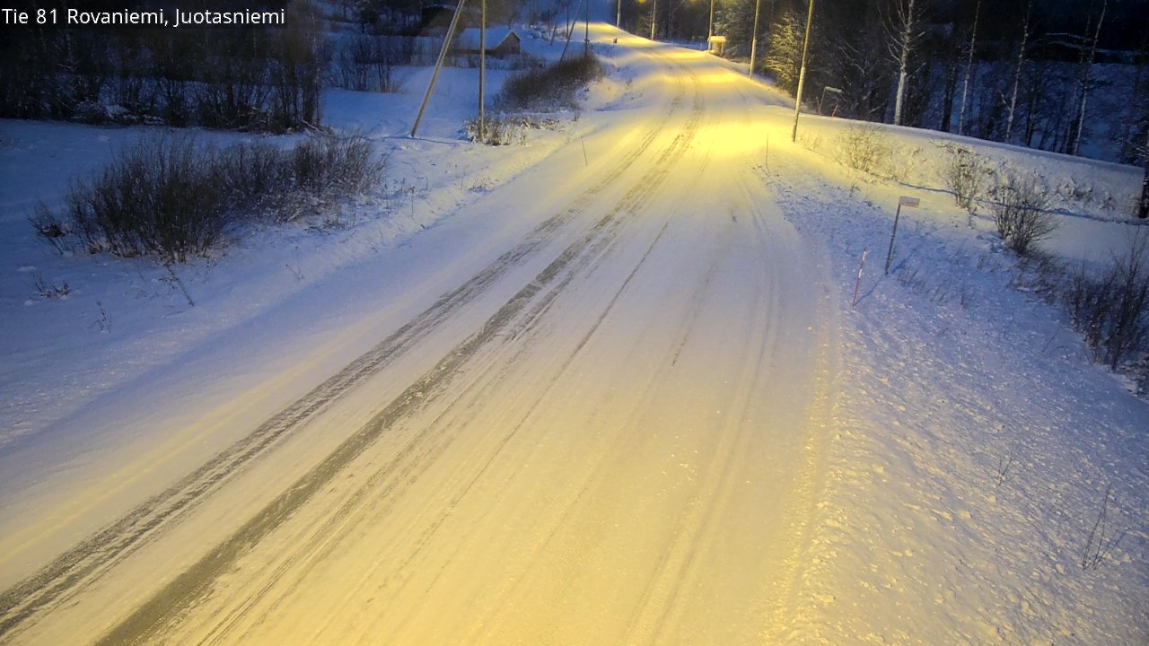 Kelikamerat Kuva Tie 81 Rovaniemi, Juotasniemi, Rovaniemi, Lappi