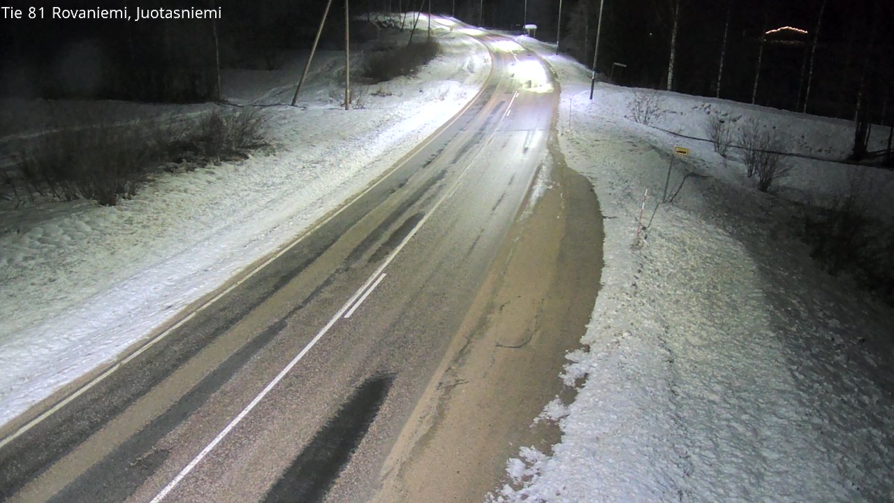 Kelikamerat Kuva Tie 81 Rovaniemi, Juotasniemi, Rovaniemi, Lappi