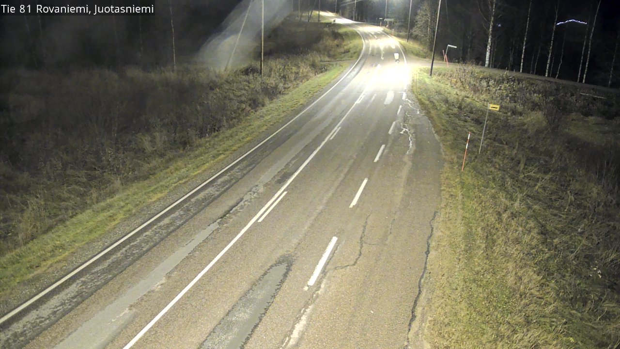 Kelikamerat Kuva Tie 81 Rovaniemi, Juotasniemi, Rovaniemi, Lappi