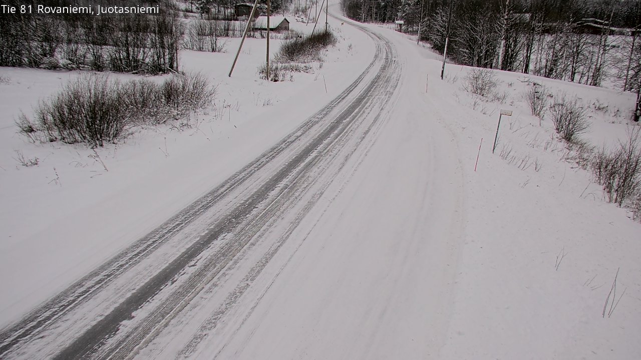 Kelikamerat Kuva Tie 81 Rovaniemi, Juotasniemi, Rovaniemi, Lappi