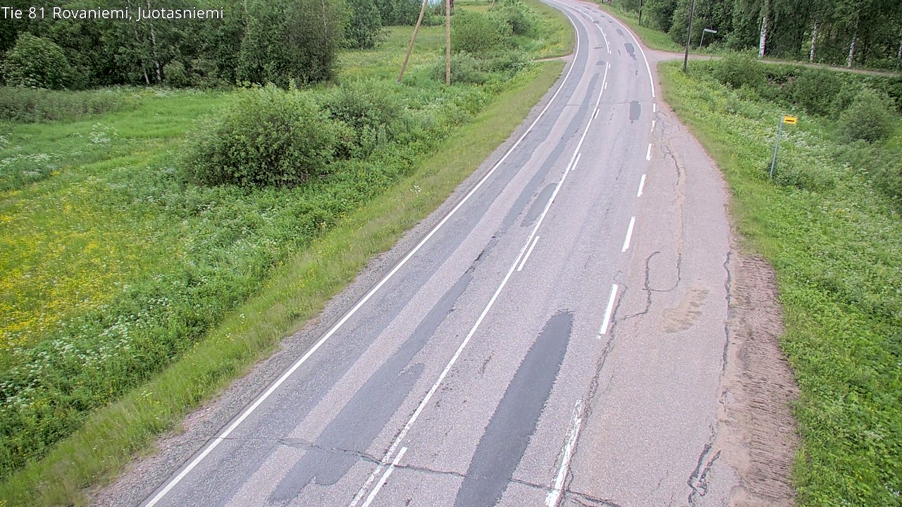 Kelikamerat Kuva Tie 81 Rovaniemi, Juotasniemi, Rovaniemi, Lappi