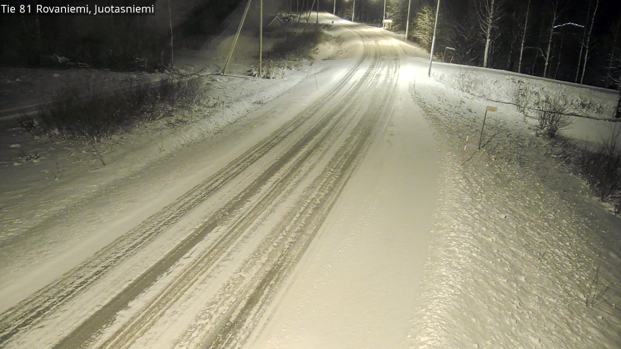 Kelikamerat Kuva Tie 81 Rovaniemi, Juotasniemi, Rovaniemi, Lappi