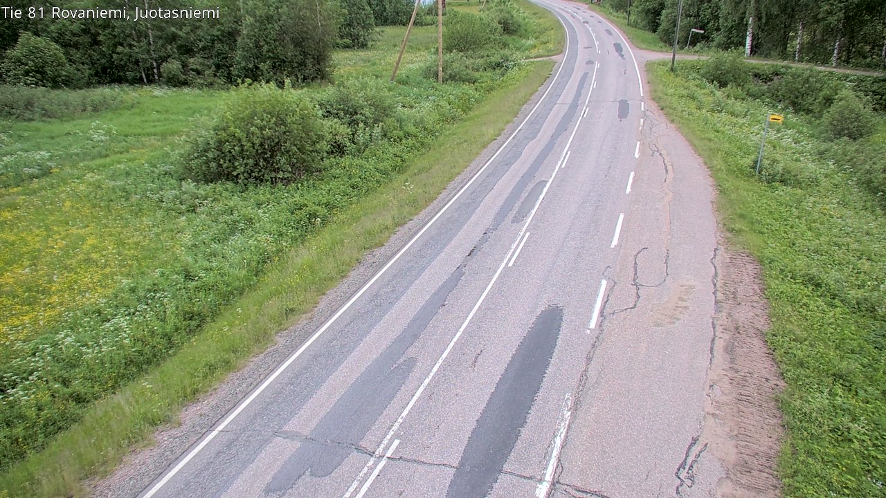 Kelikamerat Kuva Tie 81 Rovaniemi, Juotasniemi, Rovaniemi, Lappi