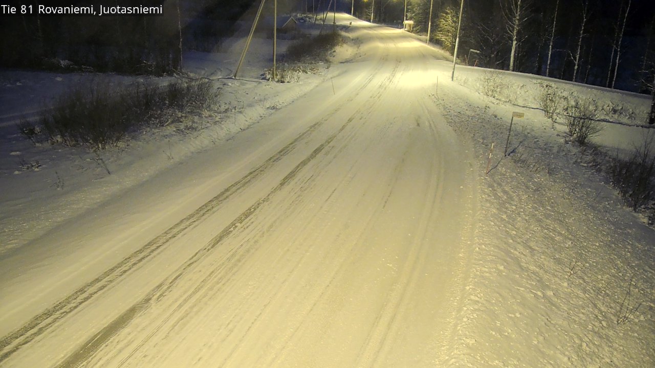 Kelikamerat Kuva Tie 81 Rovaniemi, Juotasniemi, Rovaniemi, Lappi