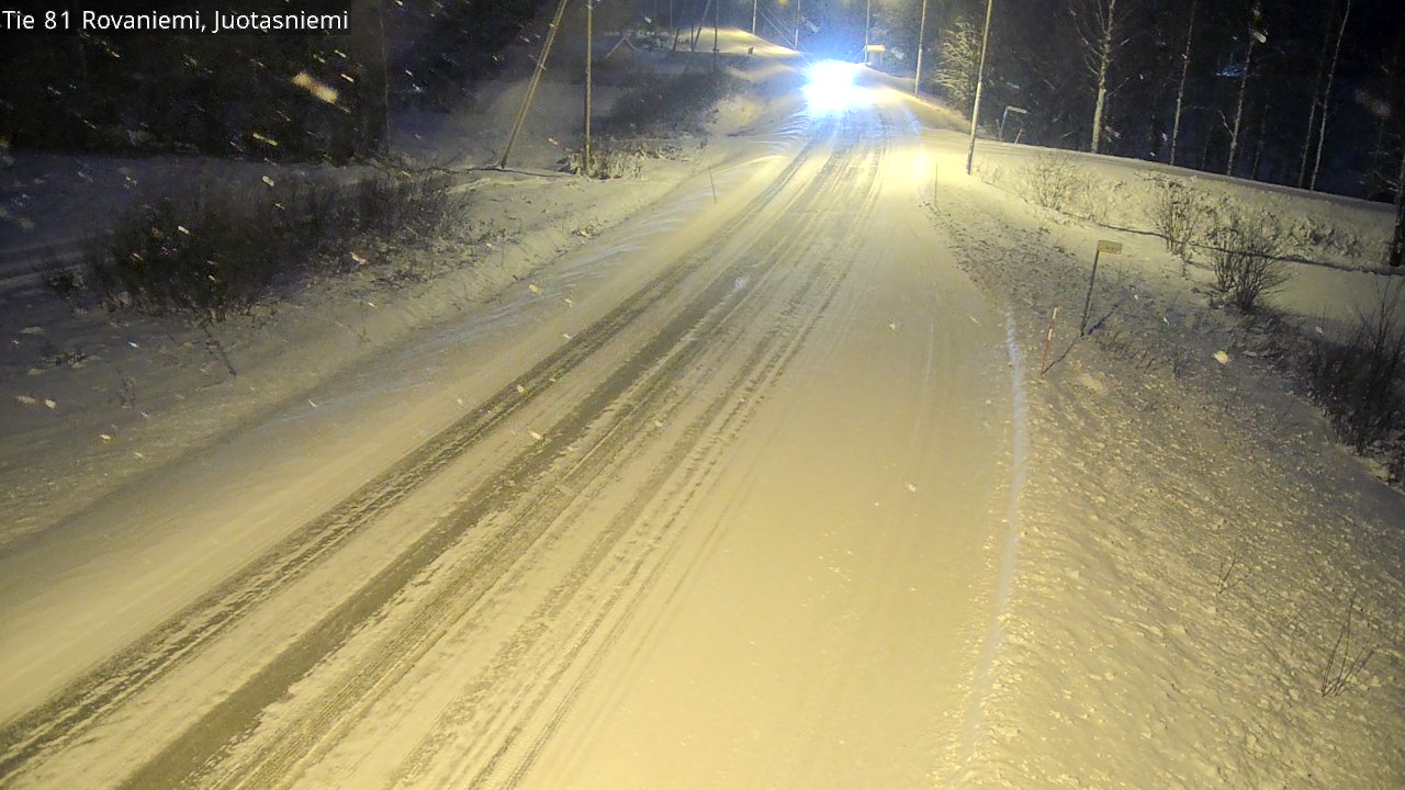 Kelikamerat Kuva Tie 81 Rovaniemi, Juotasniemi, Rovaniemi, Lappi