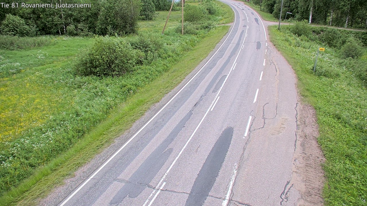 Kelikamerat Kuva Tie 81 Rovaniemi, Juotasniemi, Rovaniemi, Lappi