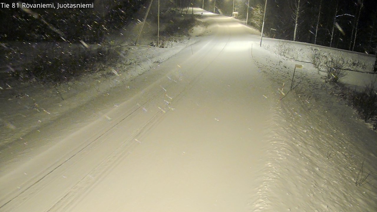 Kelikamerat Kuva Tie 81 Rovaniemi, Juotasniemi, Rovaniemi, Lappi