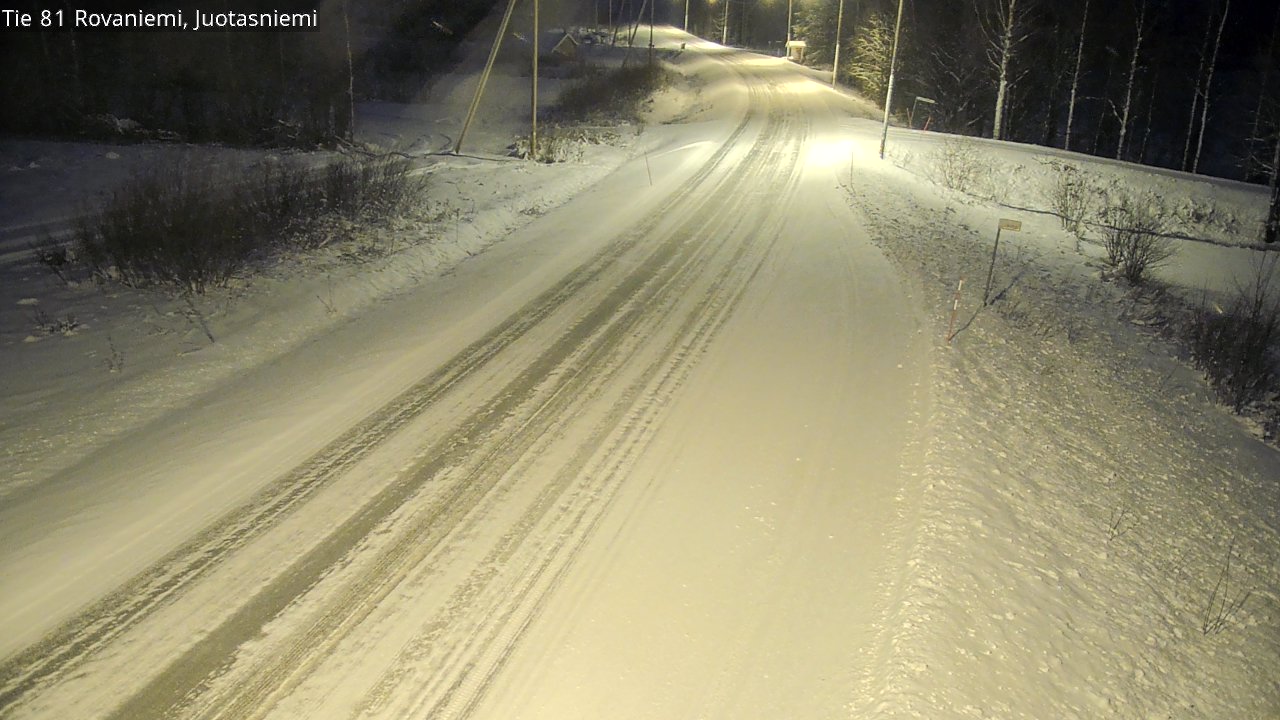 Kelikamerat Kuva Tie 81 Rovaniemi, Juotasniemi, Rovaniemi, Lappi