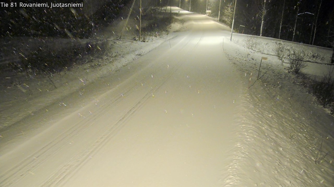 Kelikamerat Kuva Tie 81 Rovaniemi, Juotasniemi, Rovaniemi, Lappi