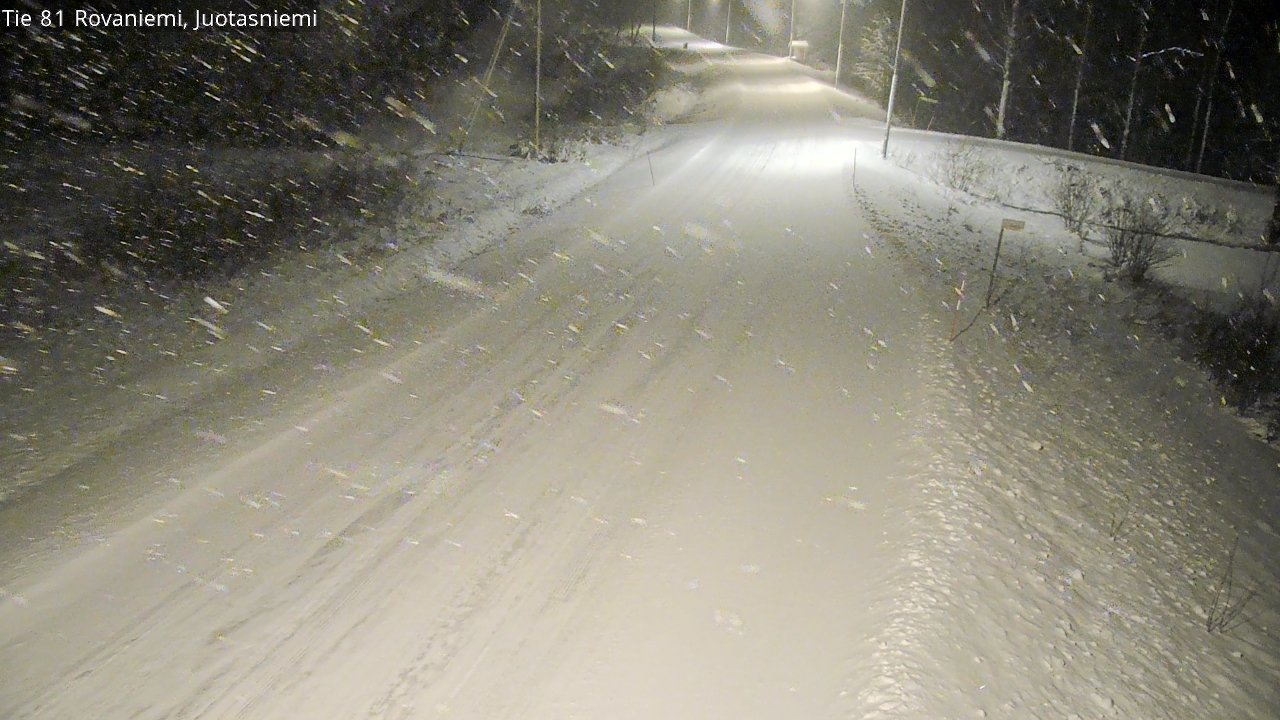 Kelikamerat Kuva Tie 81 Rovaniemi, Juotasniemi, Rovaniemi, Lappi