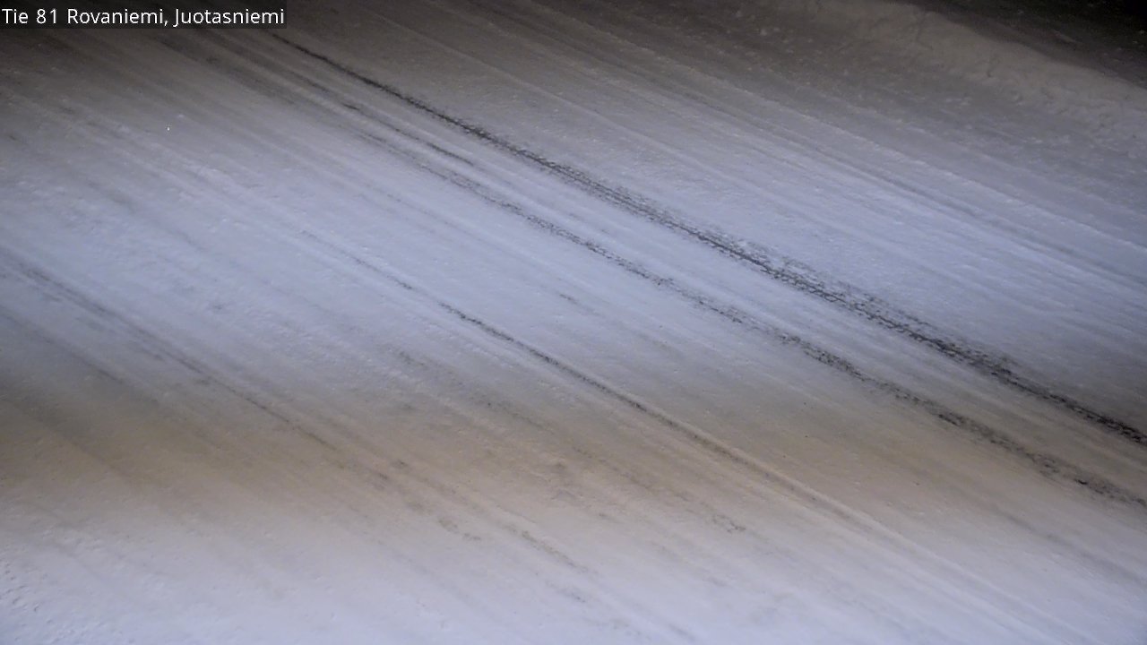 Weather Camera Image Road 81 Rovaniemi, Juotasniemi, Rovaniemi, Lappi