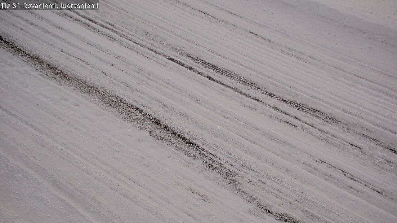Weather Camera Image Road 81 Rovaniemi, Juotasniemi, Rovaniemi, Lappi