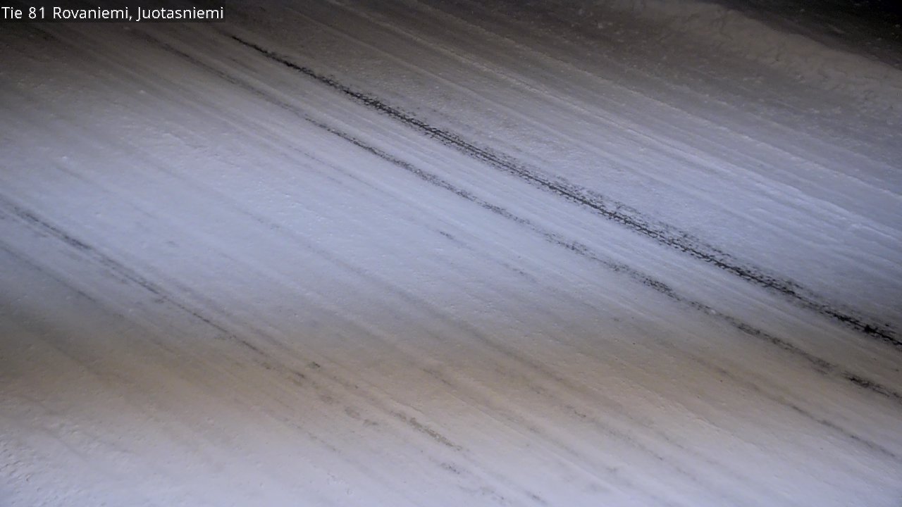 Weather Camera Image Road 81 Rovaniemi, Juotasniemi, Rovaniemi, Lappi