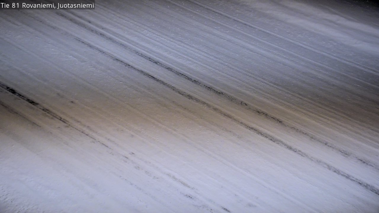 Weather Camera Image Road 81 Rovaniemi, Juotasniemi, Rovaniemi, Lappi