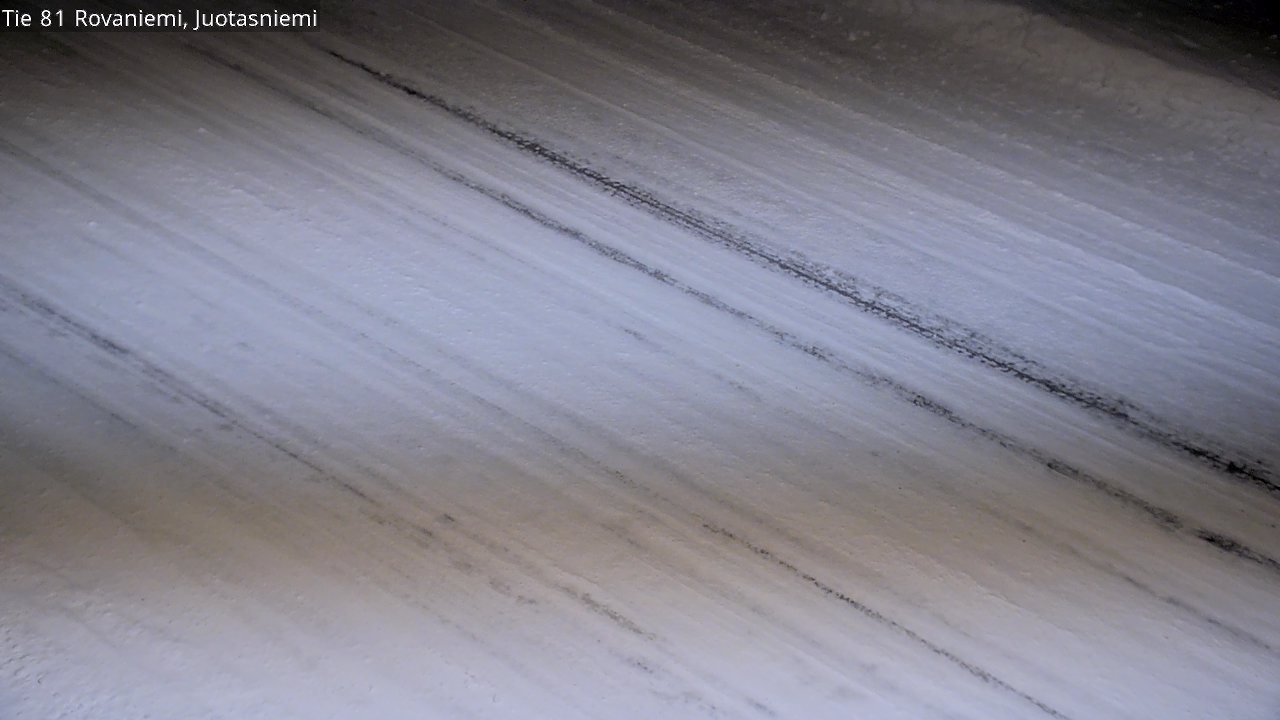 Weather Camera Image Road 81 Rovaniemi, Juotasniemi, Rovaniemi, Lappi