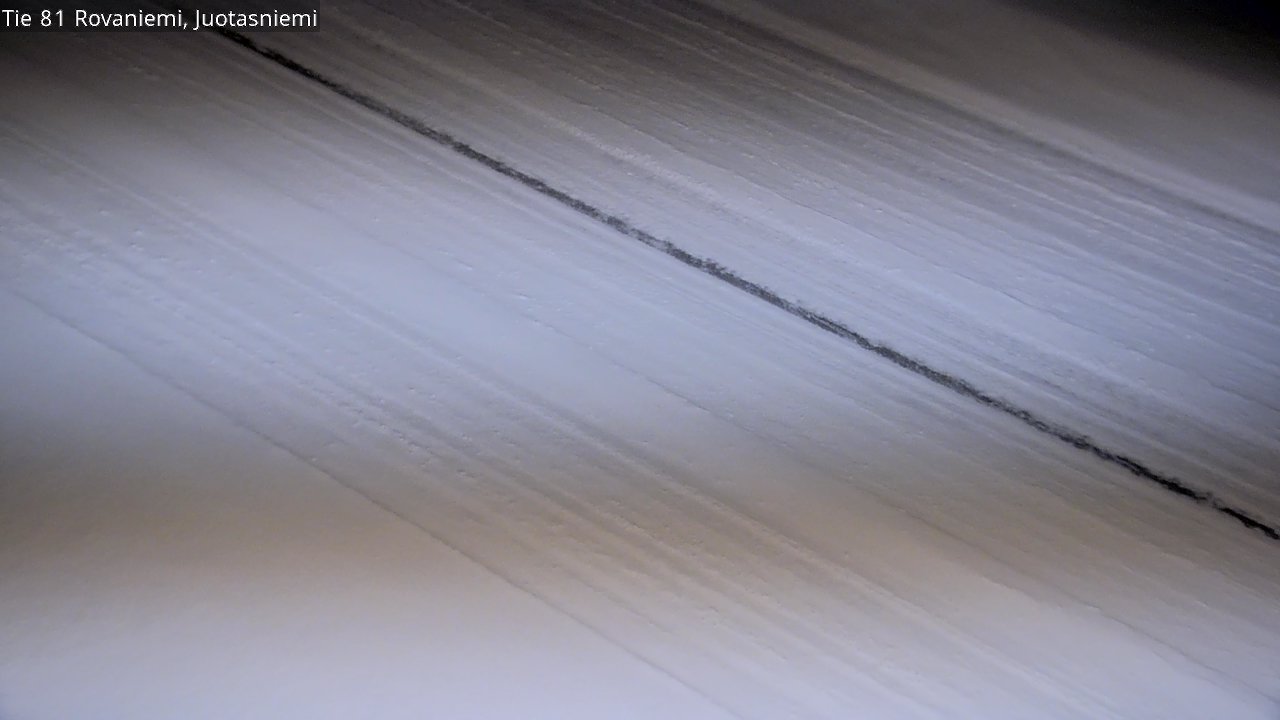 Weather Camera Image Road 81 Rovaniemi, Juotasniemi, Rovaniemi, Lappi