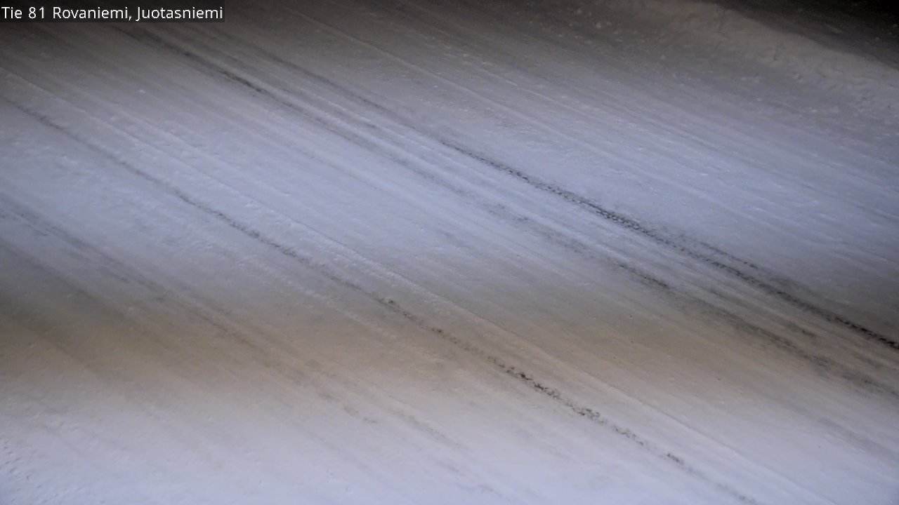 Weather Camera Image Road 81 Rovaniemi, Juotasniemi, Rovaniemi, Lappi