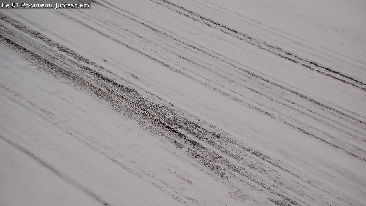 Weather Camera Image Road 81 Rovaniemi, Juotasniemi, Rovaniemi, Lappi