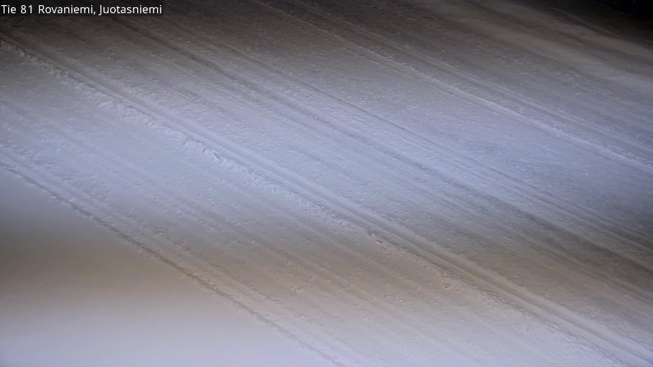 Weather Camera Image Road 81 Rovaniemi, Juotasniemi, Rovaniemi, Lappi