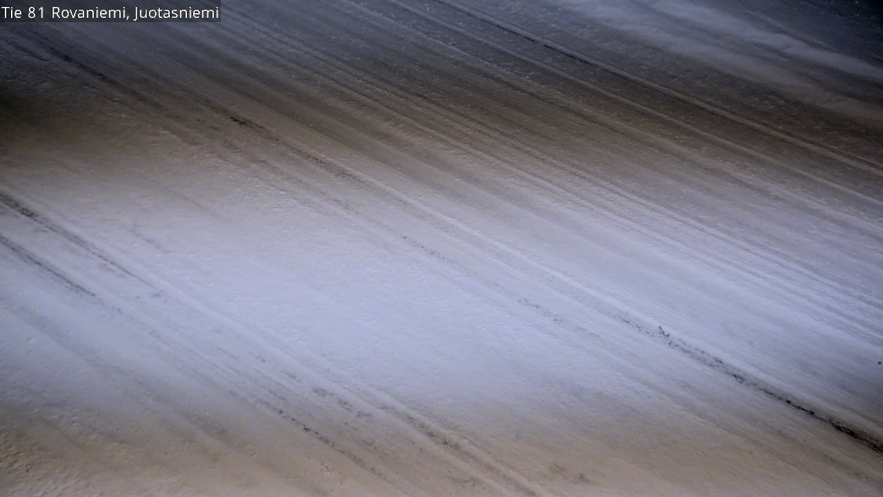 Weather Camera Image Road 81 Rovaniemi, Juotasniemi, Rovaniemi, Lappi