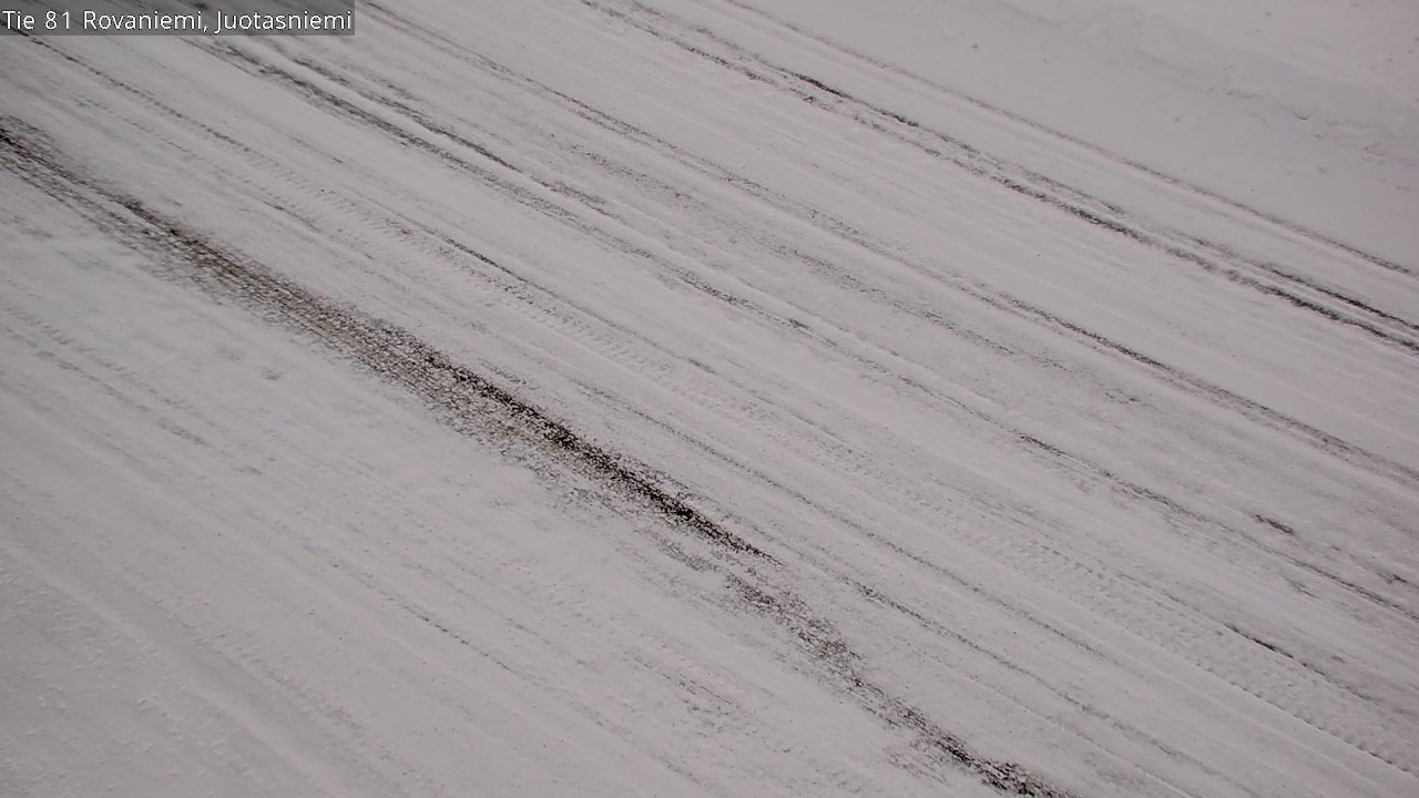 Weather Camera Image Road 81 Rovaniemi, Juotasniemi, Rovaniemi, Lappi