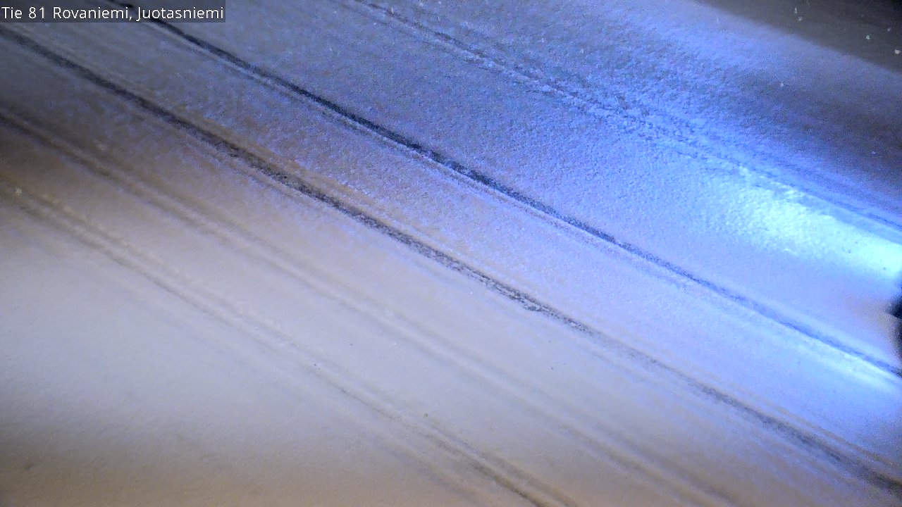 Weather Camera Image Road 81 Rovaniemi, Juotasniemi, Rovaniemi, Lappi