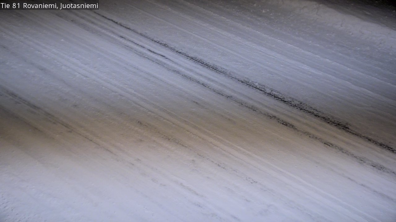 Weather Camera Image Road 81 Rovaniemi, Juotasniemi, Rovaniemi, Lappi